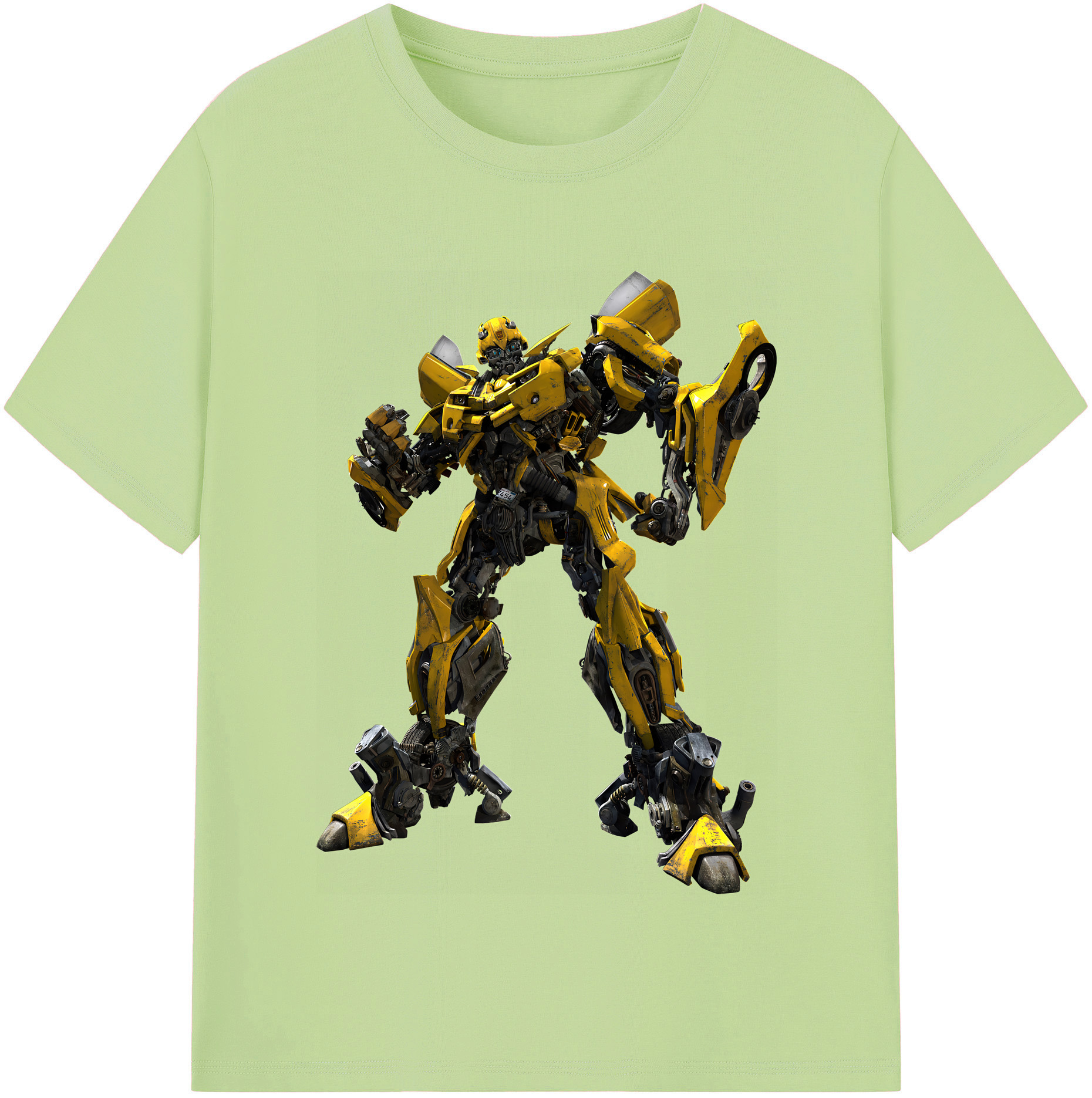 （画像用） Transformers トランスフォーマー 綿100％半袖Tシャツ（フロントプリント）
